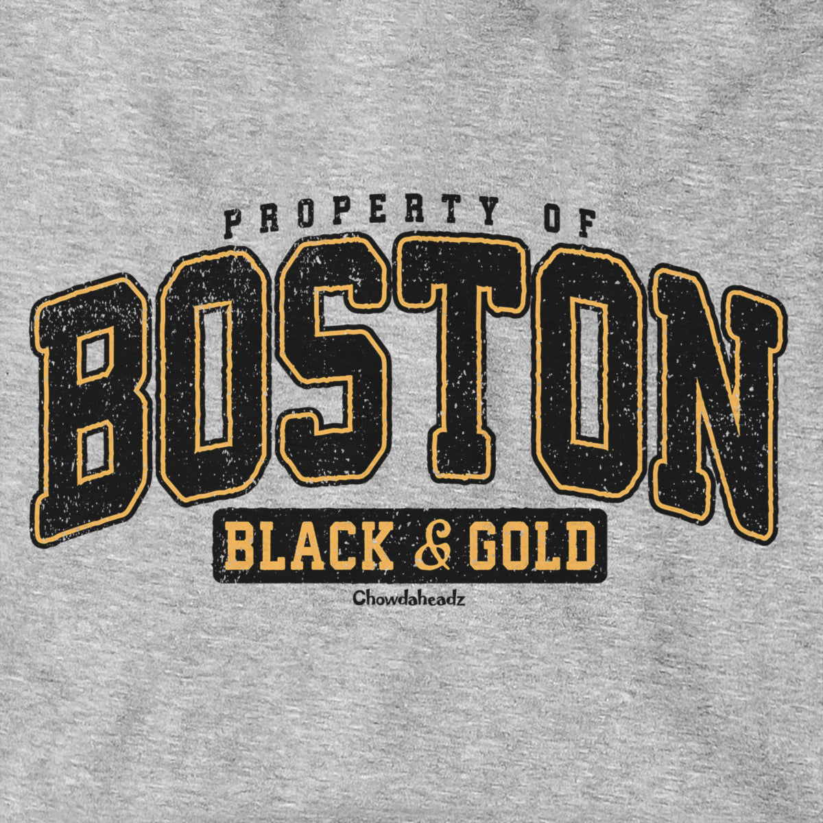 Property of Boston Black & Gold Hoodie product image 2