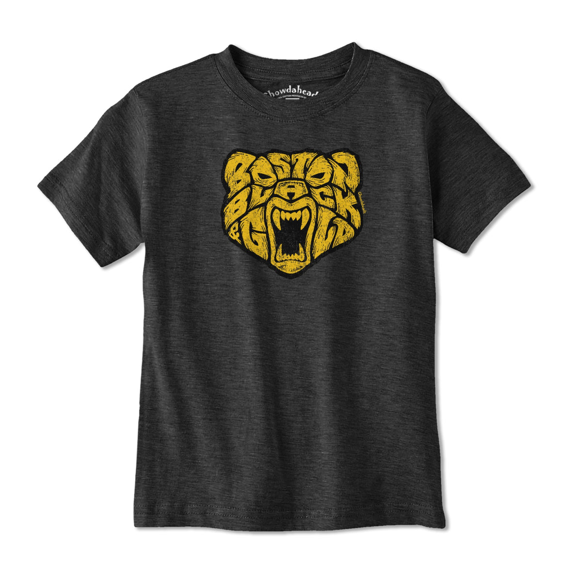 Boston Black & Gold Bear Youth T-Shirt product image 1