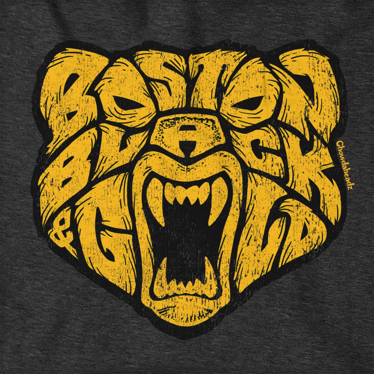 Boston Black & Gold Bear Tailgater Hoodie product image 2