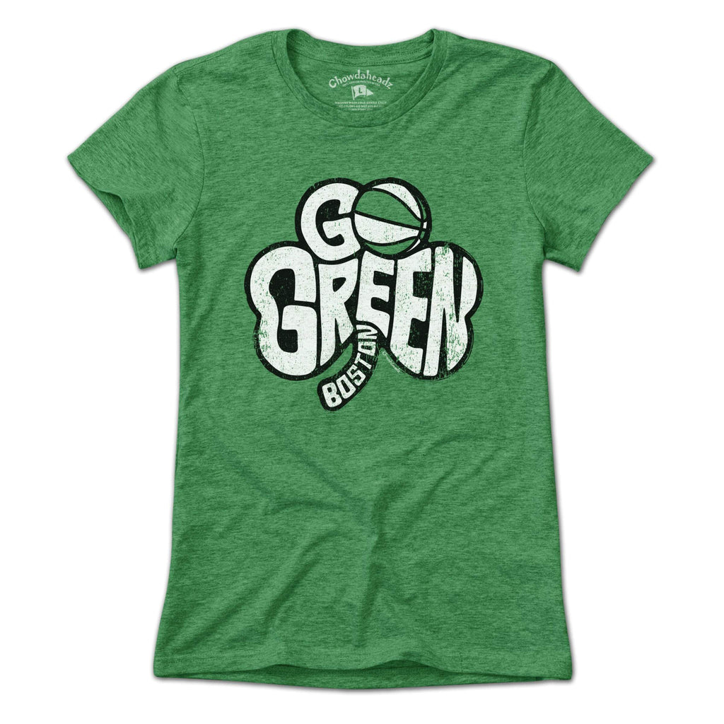 Go Green Boston Shamrock T-Shirt product image 3