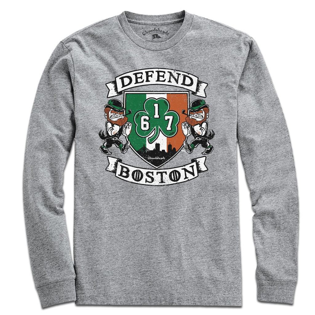 Defend Boston Shamrock Shield T-Shirt product image 3