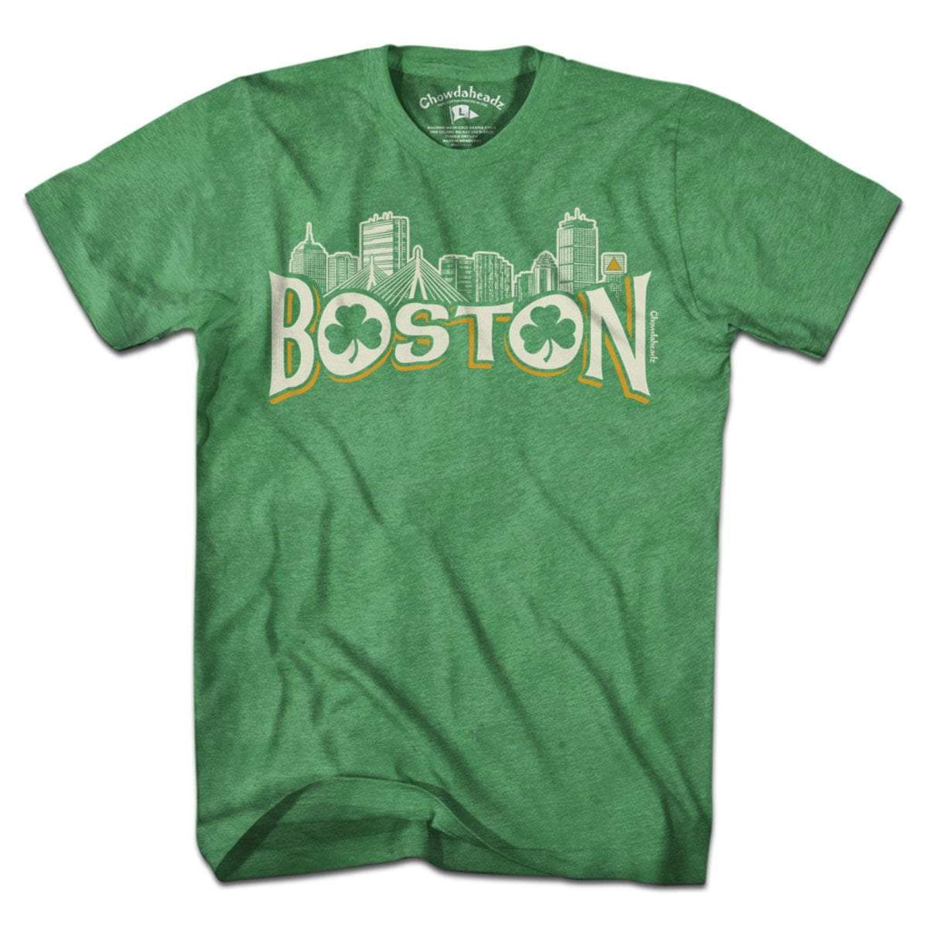 Boston Irish Skyline T-Shirt product image 1