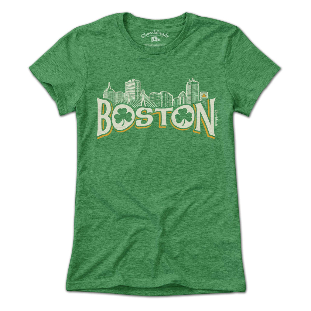 Boston Irish Skyline T-Shirt product image 3