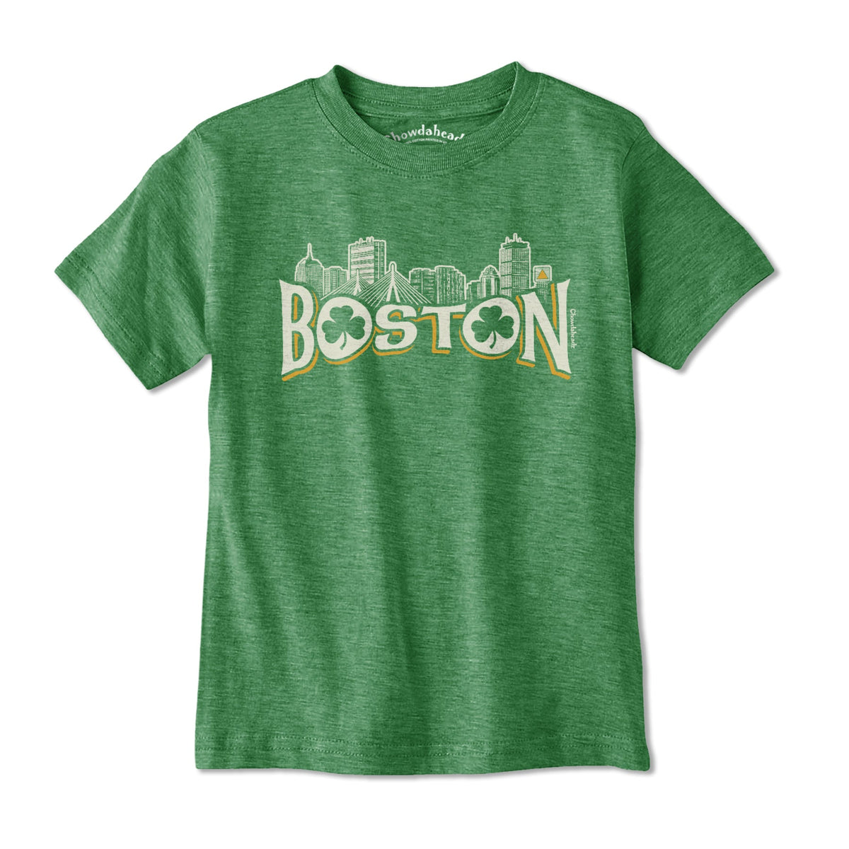 Boston Irish Skyline Youth T-Shirt product image 1
