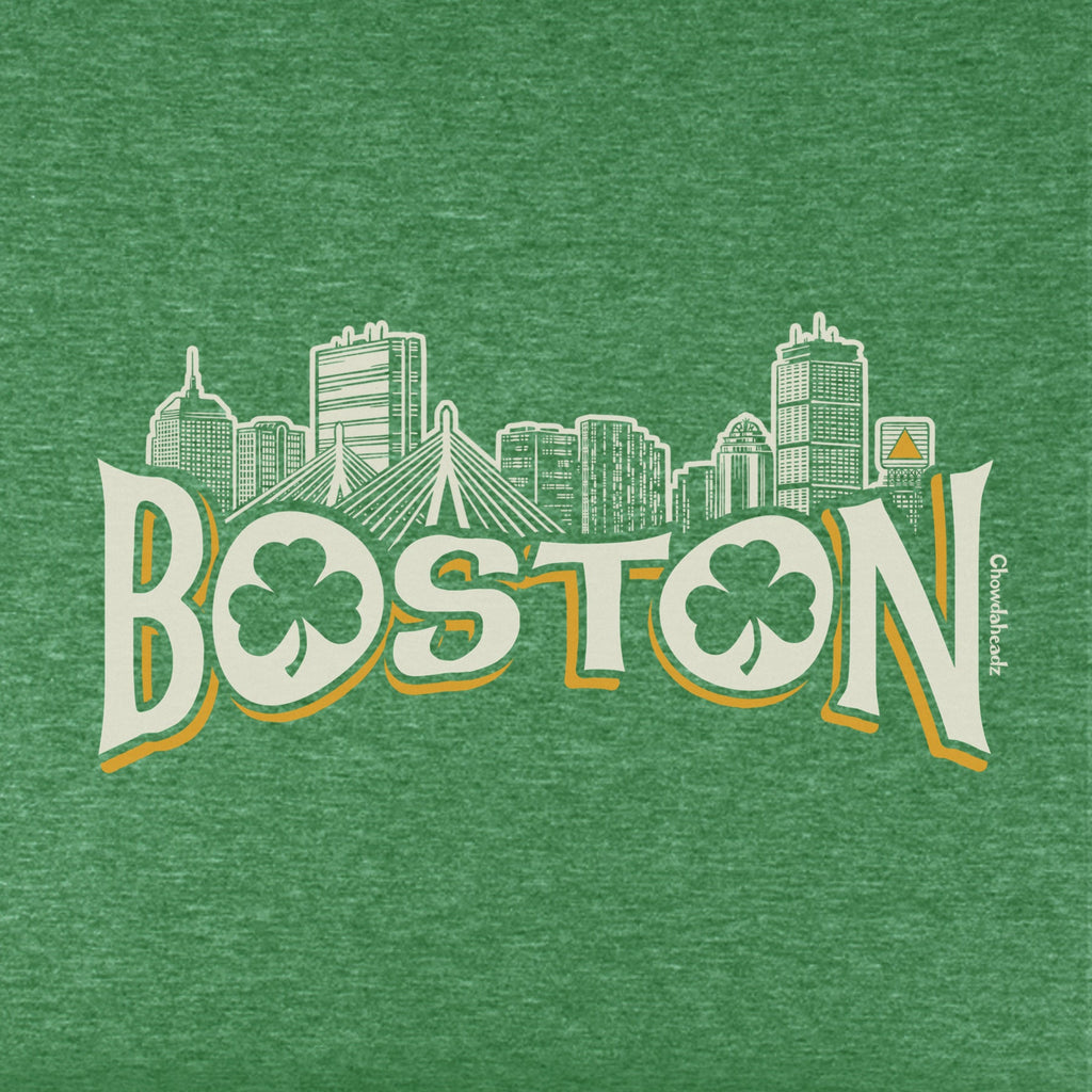 Boston Irish Skyline Youth T-Shirt product image 2