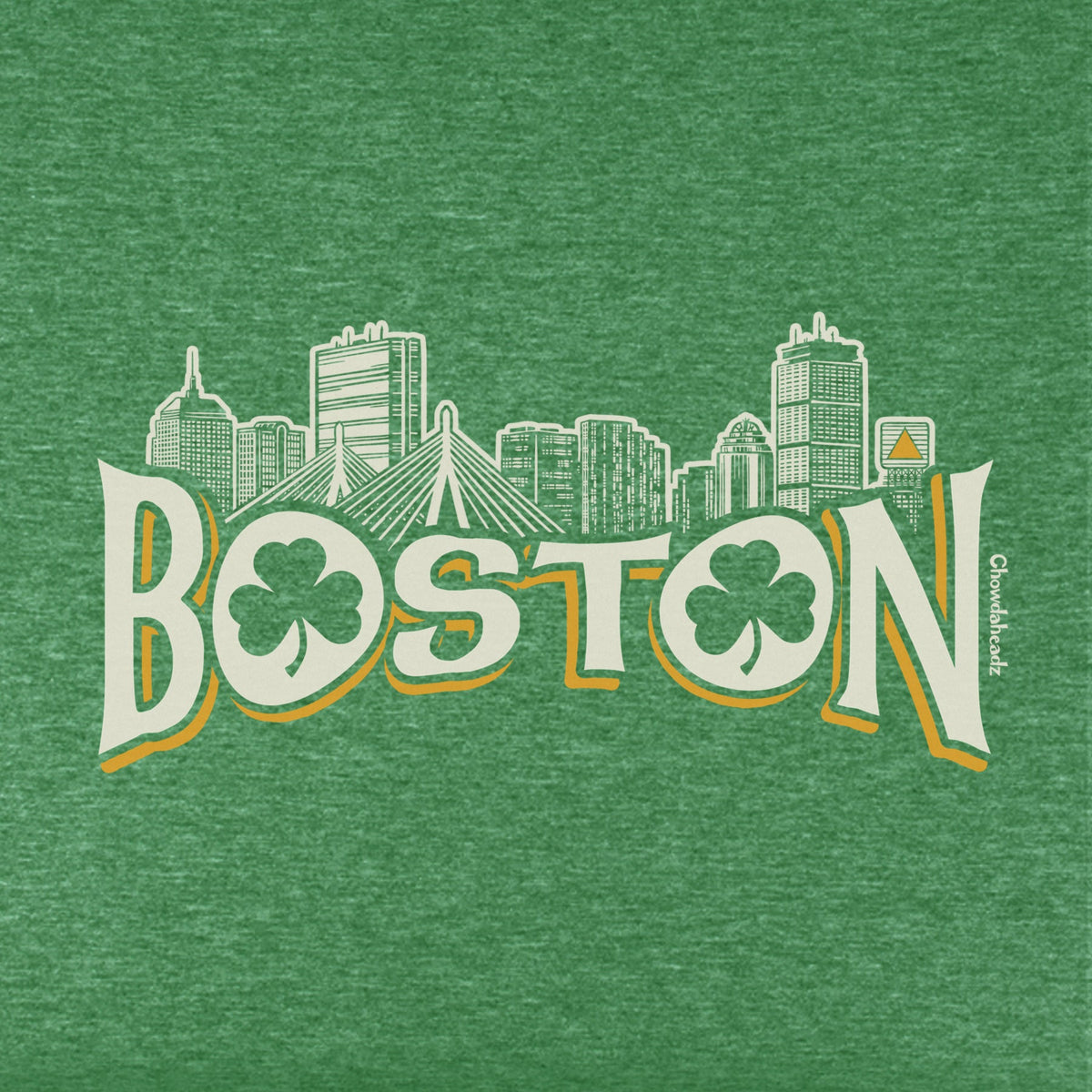 Boston Irish Skyline Youth T-Shirt product image 2