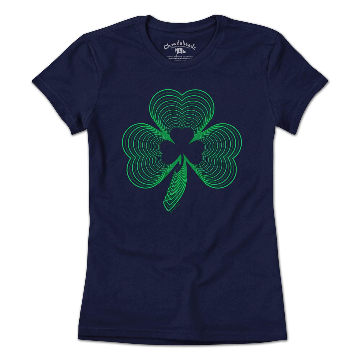 Neon Irish Shamrock T-Shirt product image 4