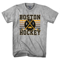 Boston Hockey Crossed Sticks T-Shirt product image 1