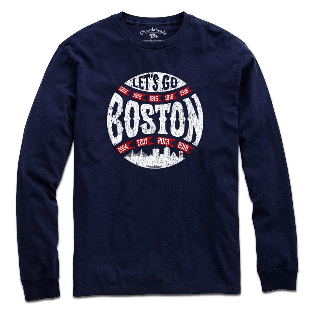 Let's Go Boston Baseball T-Shirt product image 3
