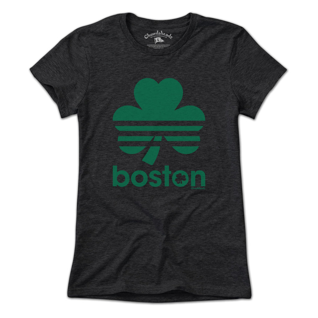 Boston Retro Shamrock Green Line T-Shirt product image 4