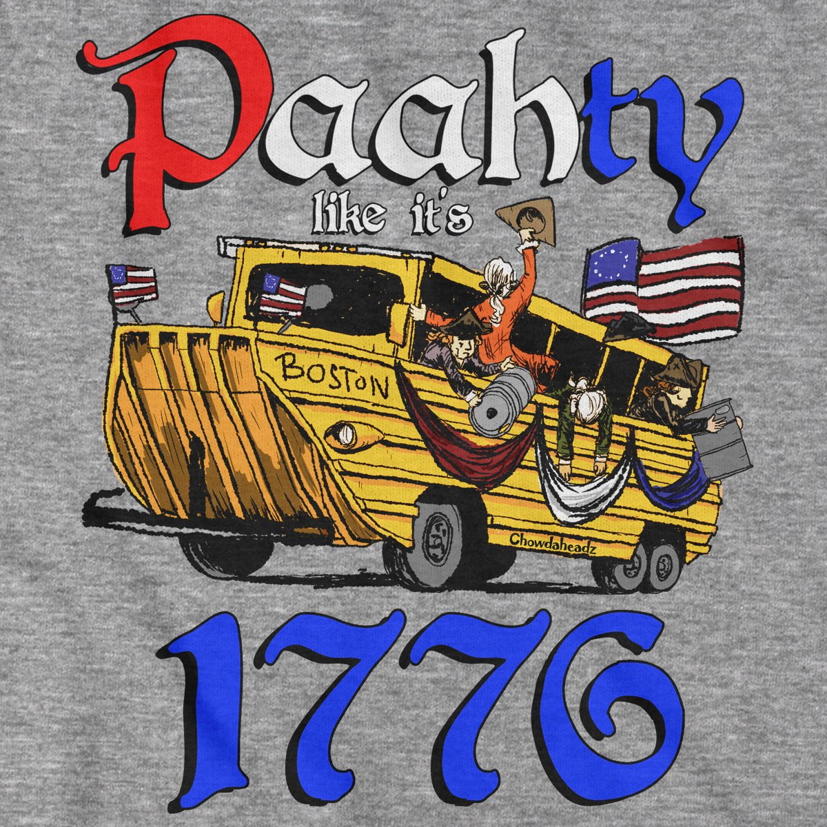 Paahty Like It's 1776 USA T-Shirt product image 2