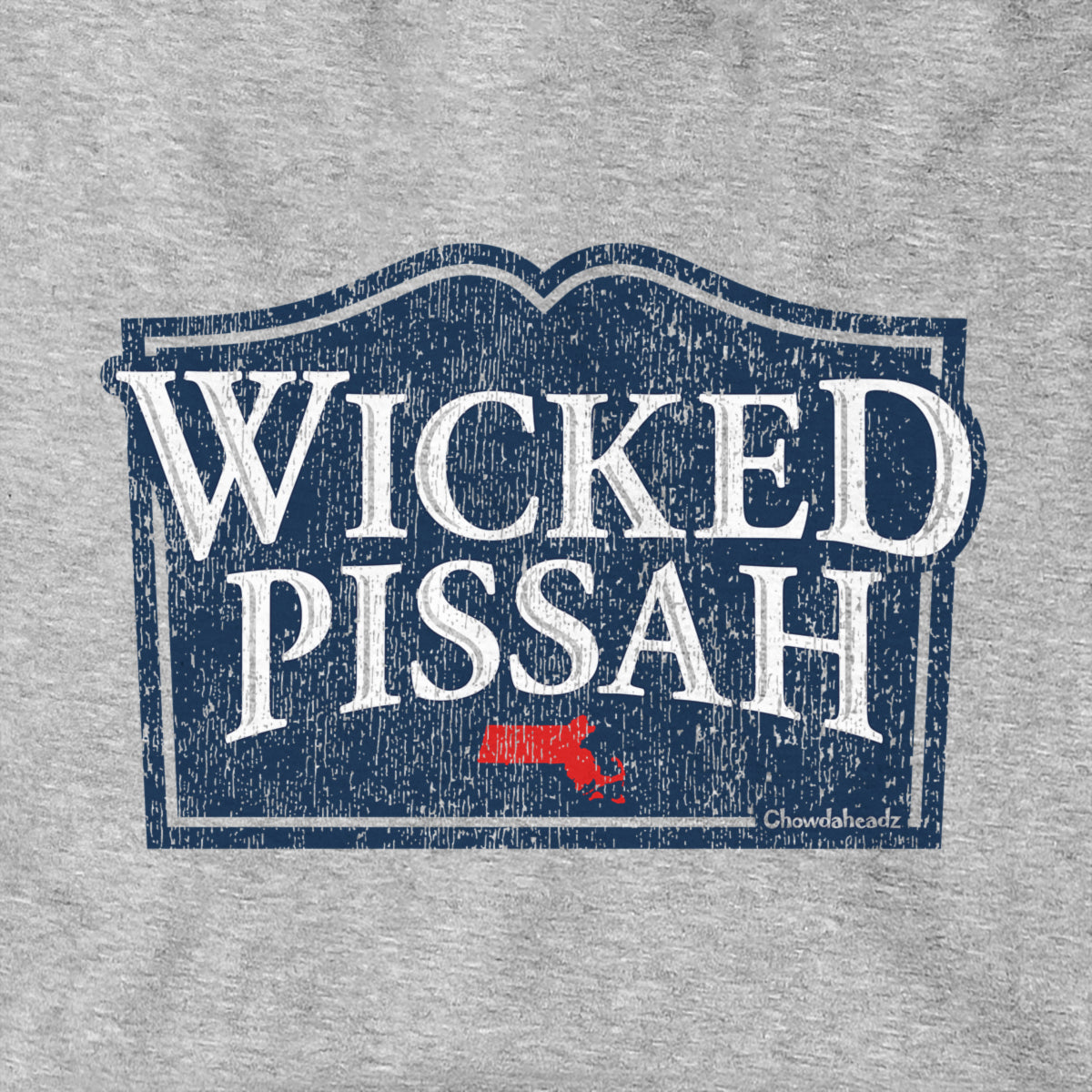 Wicked Pissah Mass Sign Hoodie product image 2