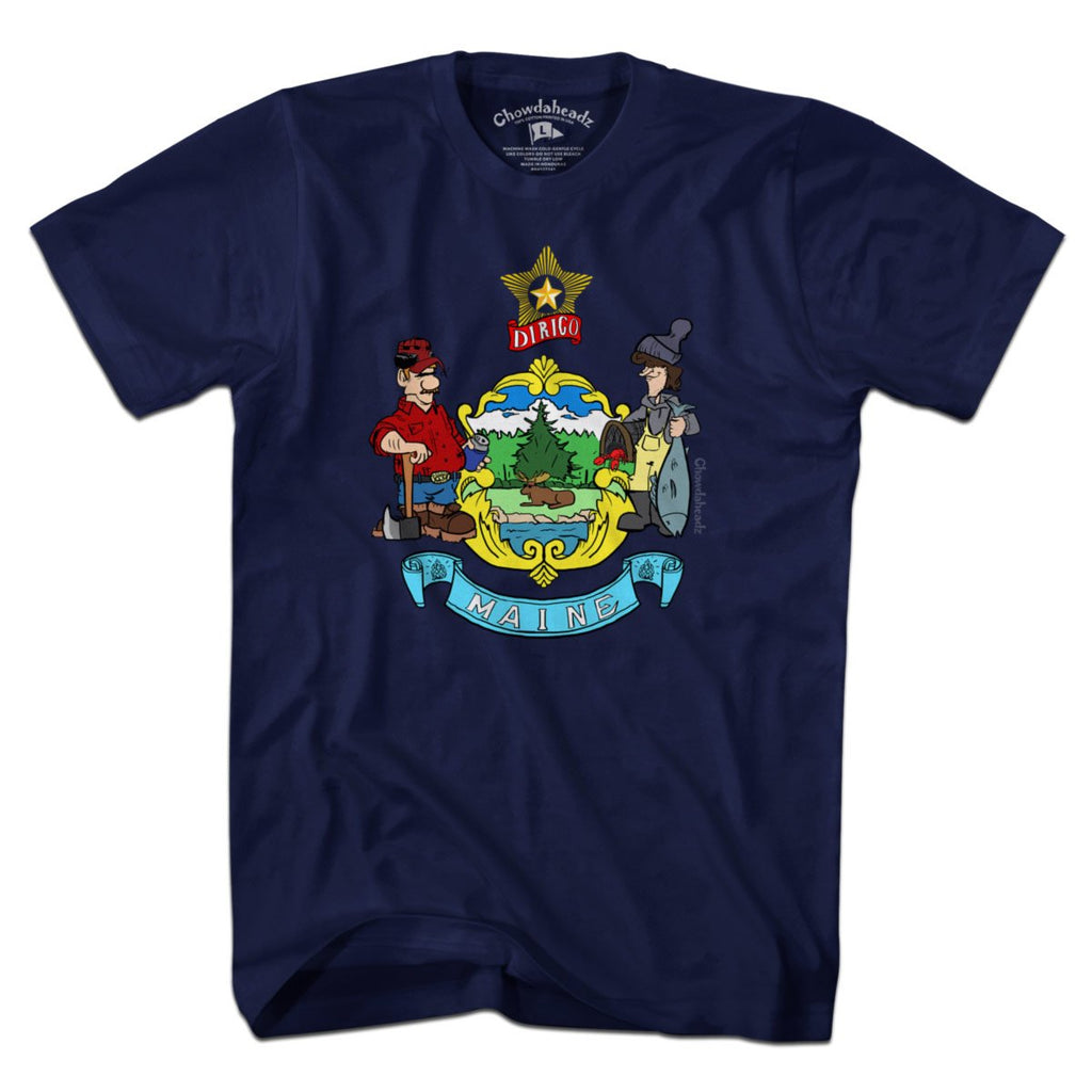 Maine Flag T-Shirt product image 1