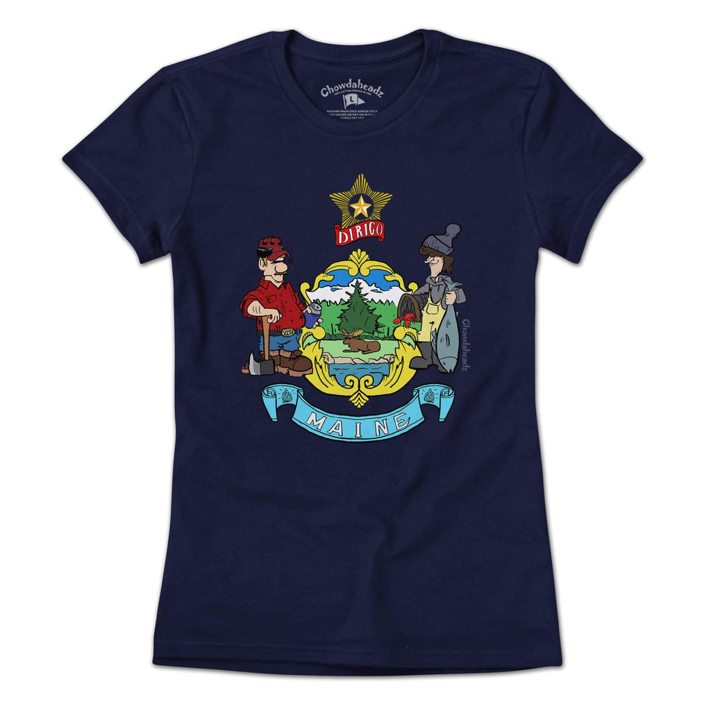 Maine Flag T-Shirt product image 4