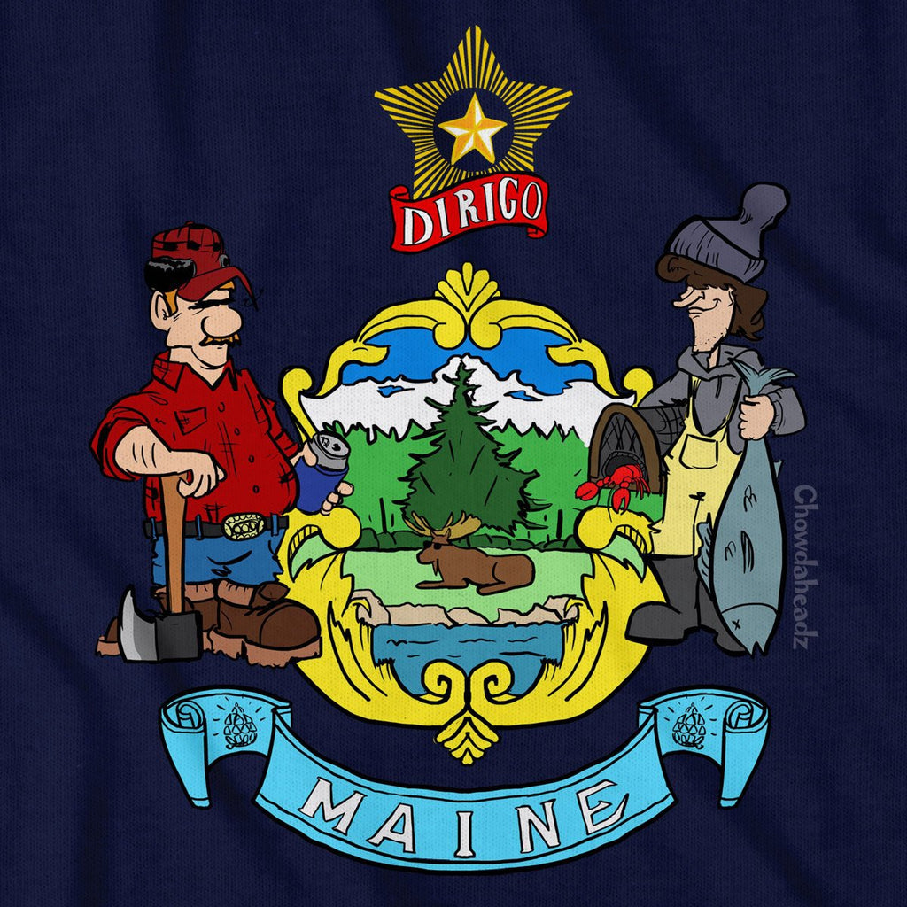 Maine Flag T-Shirt product image 2