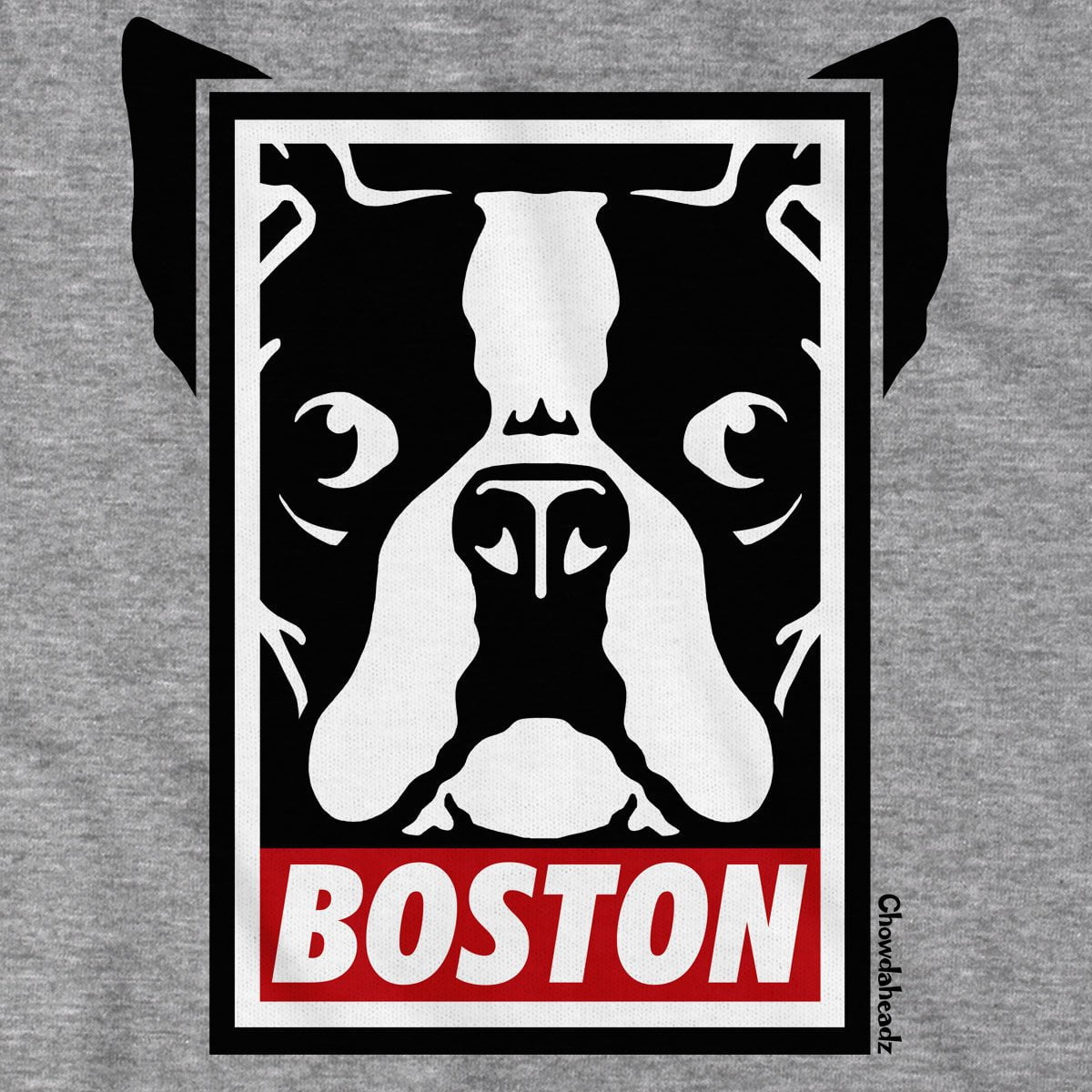 Boston Terrier Frame T-Shirt product image 2