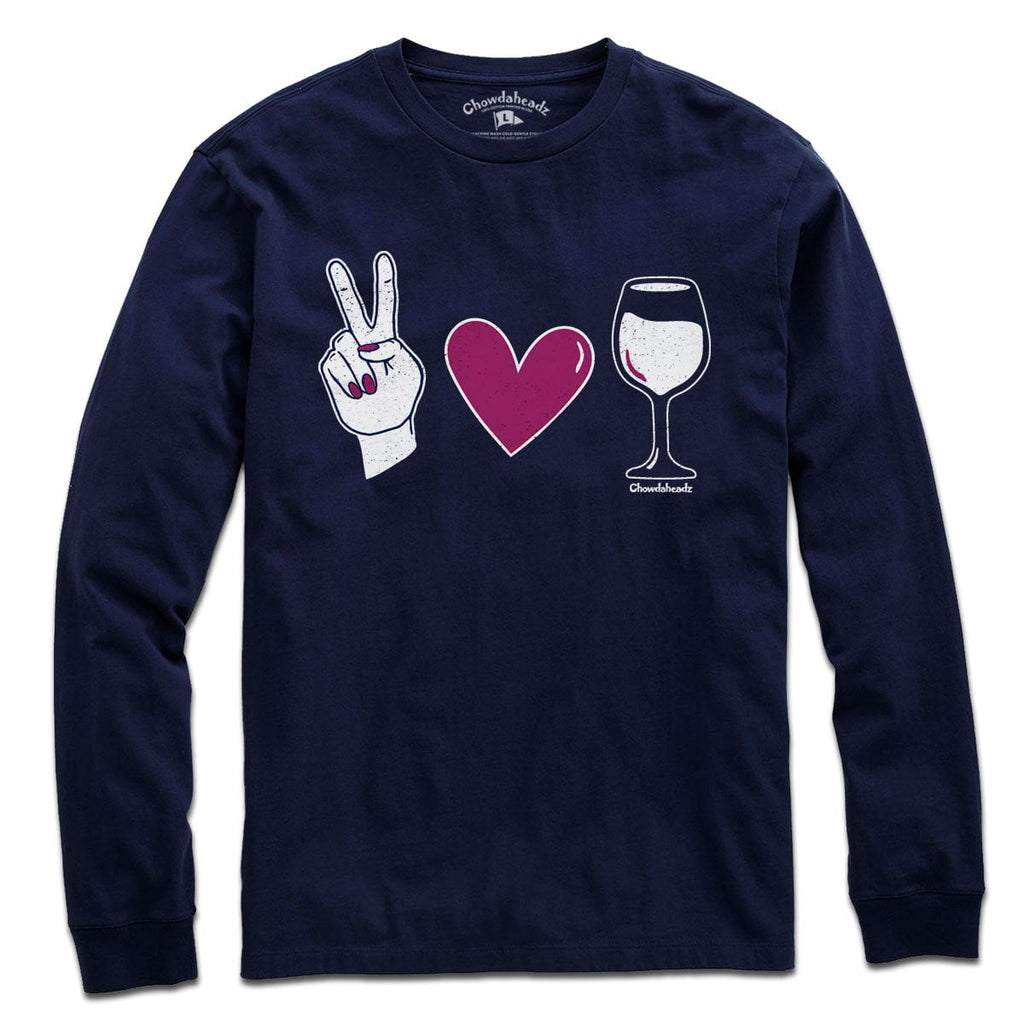 Peace Love & Wine T-Shirt product image 4