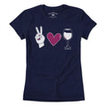 Peace Love & Wine T-Shirt product image 1