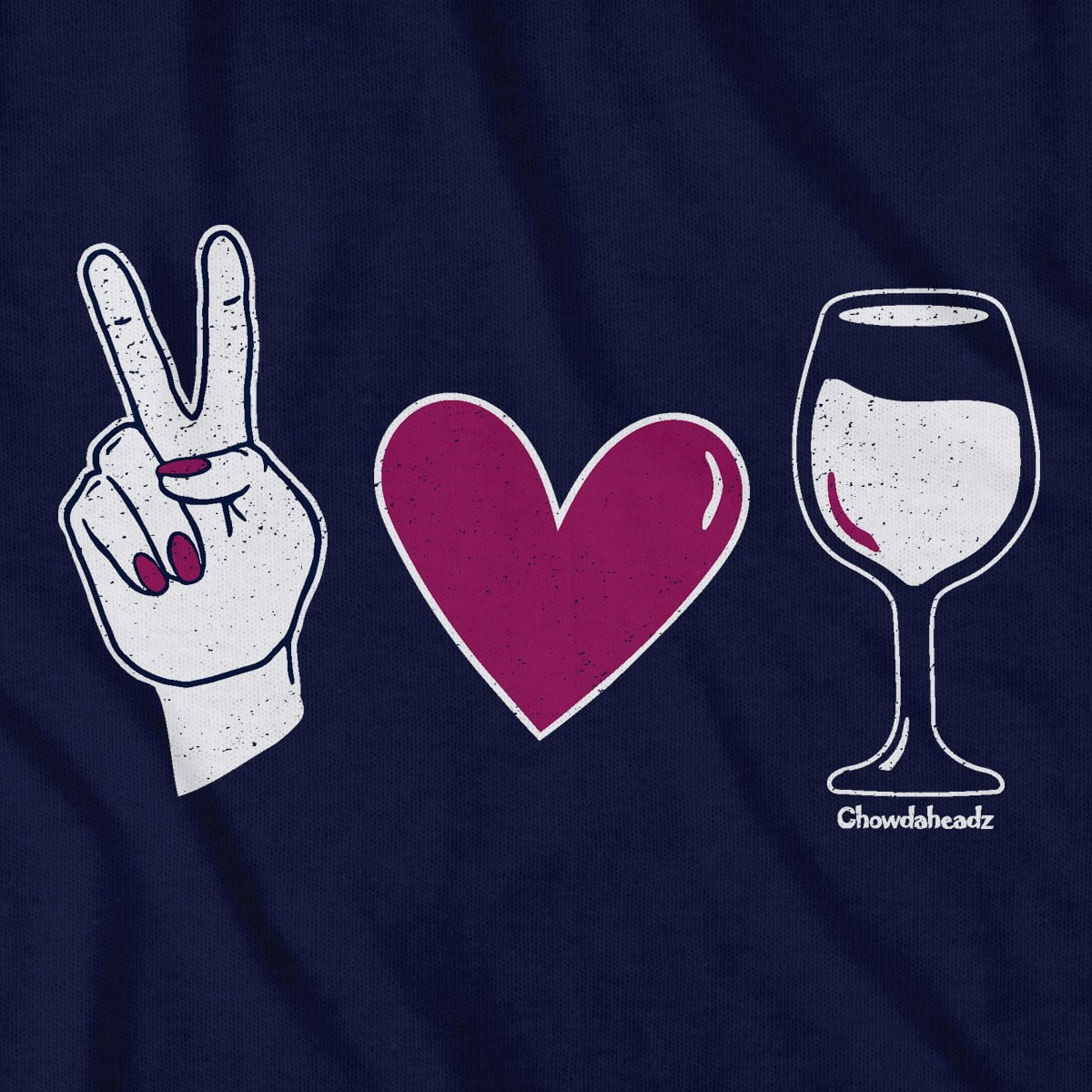 Peace Love & Wine T-Shirt product image 2