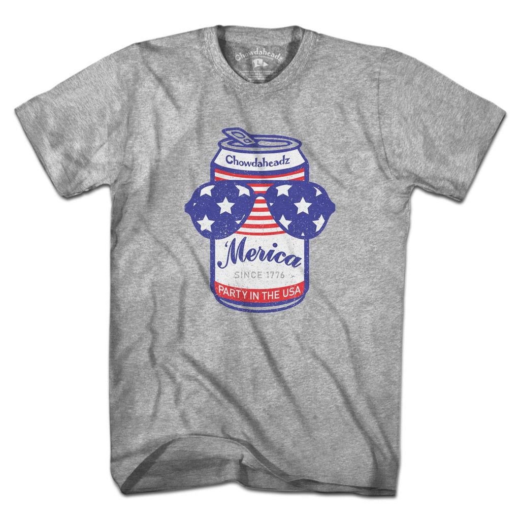 Patriotic Beer Can USA T-Shirt product image 1