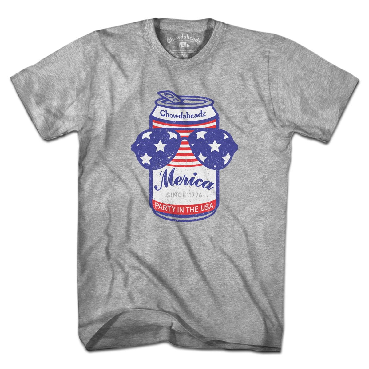 Patriotic Beer Can USA T-Shirt product image 1