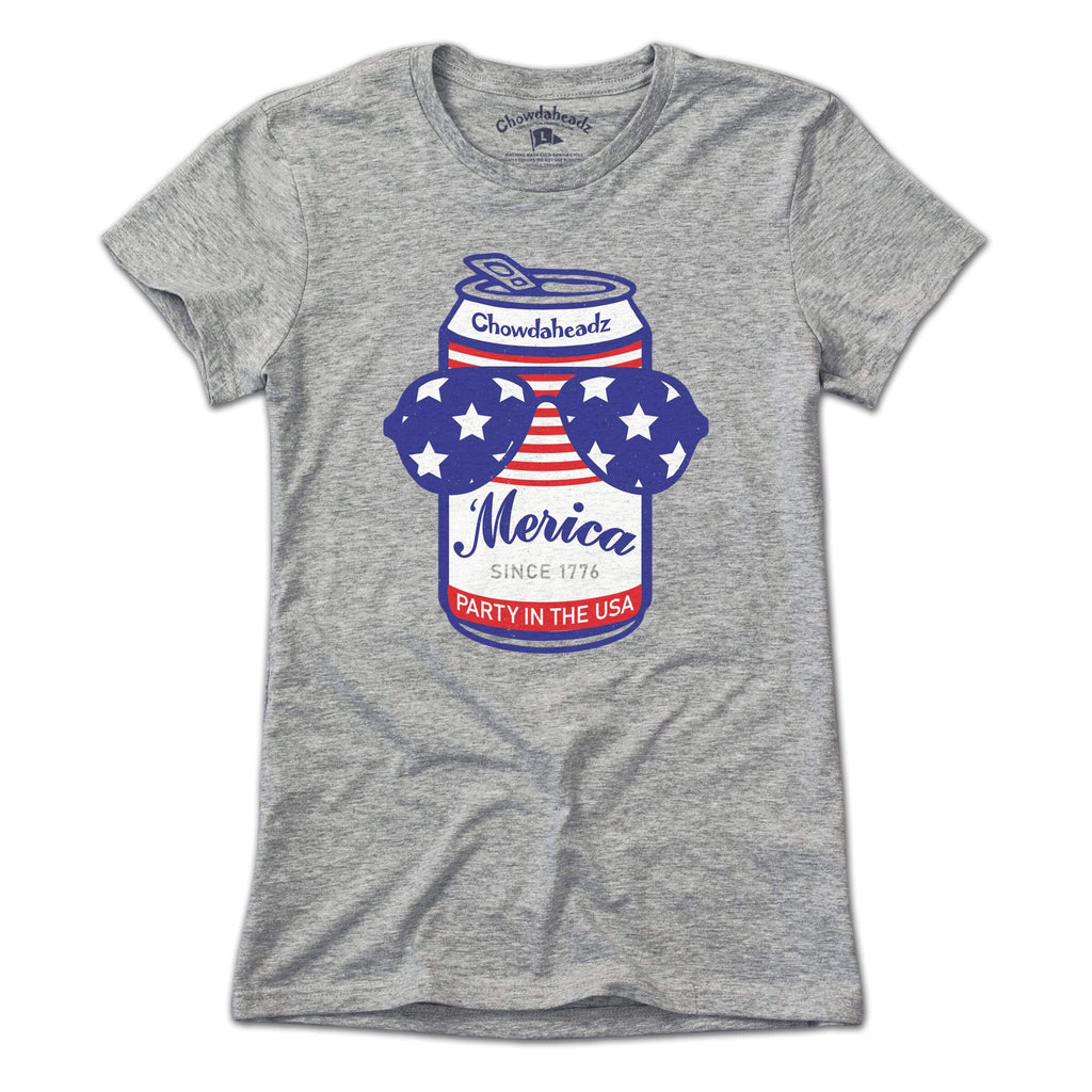 Patriotic Beer Can USA T-Shirt product image 4