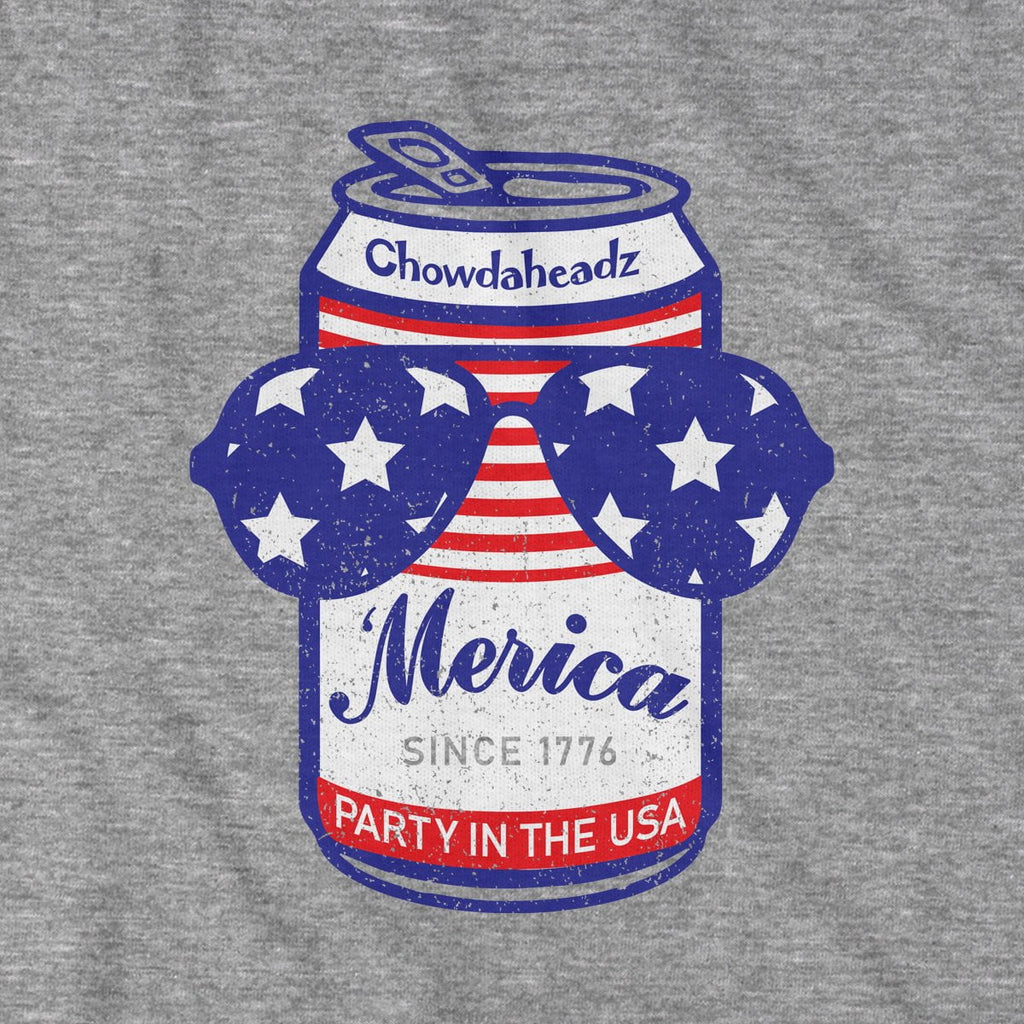 Patriotic Beer Can USA T-Shirt product image 2