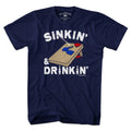 Sinkin' & Drinkin' Cornhole T-Shirt product image 1