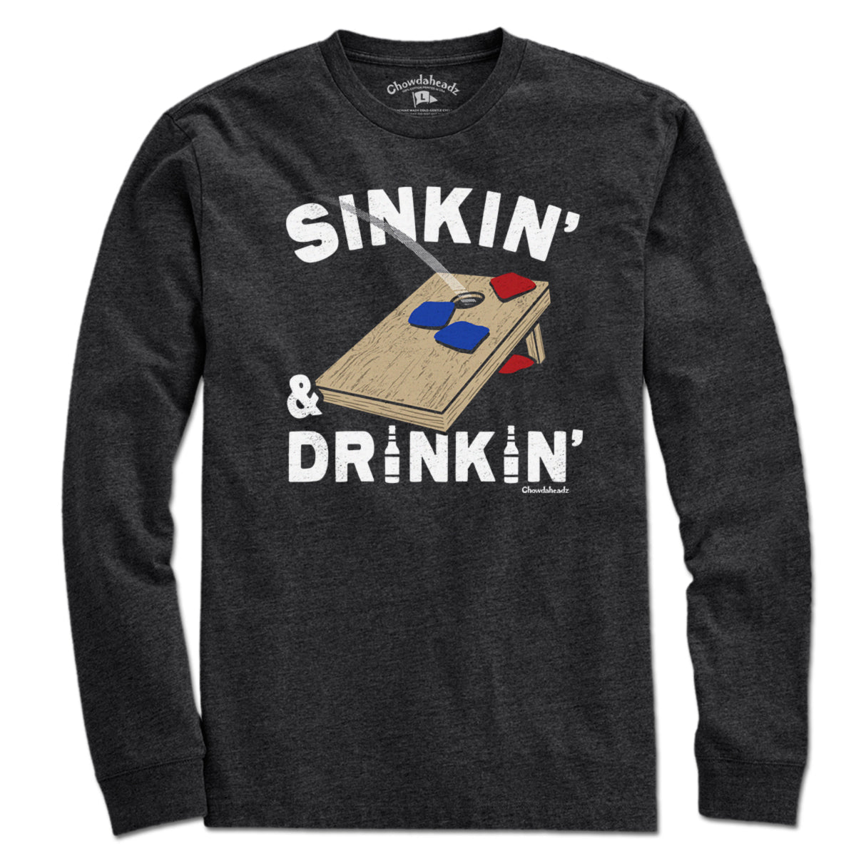 Sinkin' & Drinkin' Cornhole T-Shirt product image 6