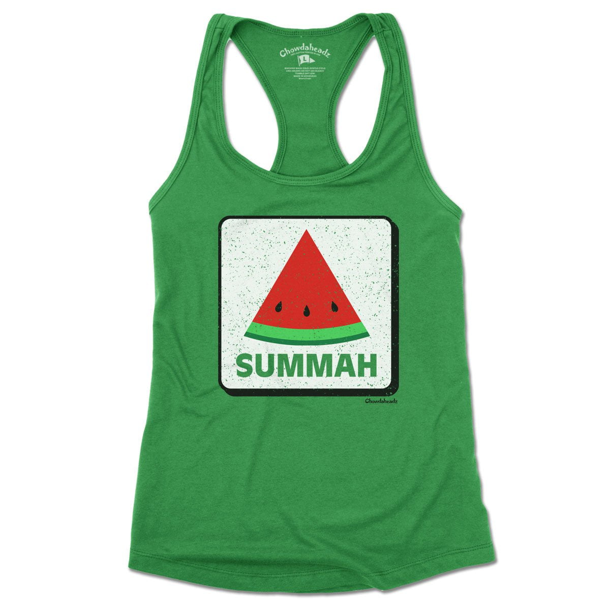 Watermelon Summah Sign Ladies Tank Top