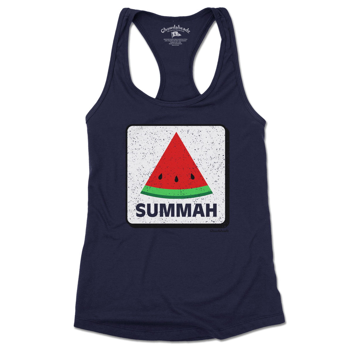 Watermelon Summah Sign Ladies Tank Top