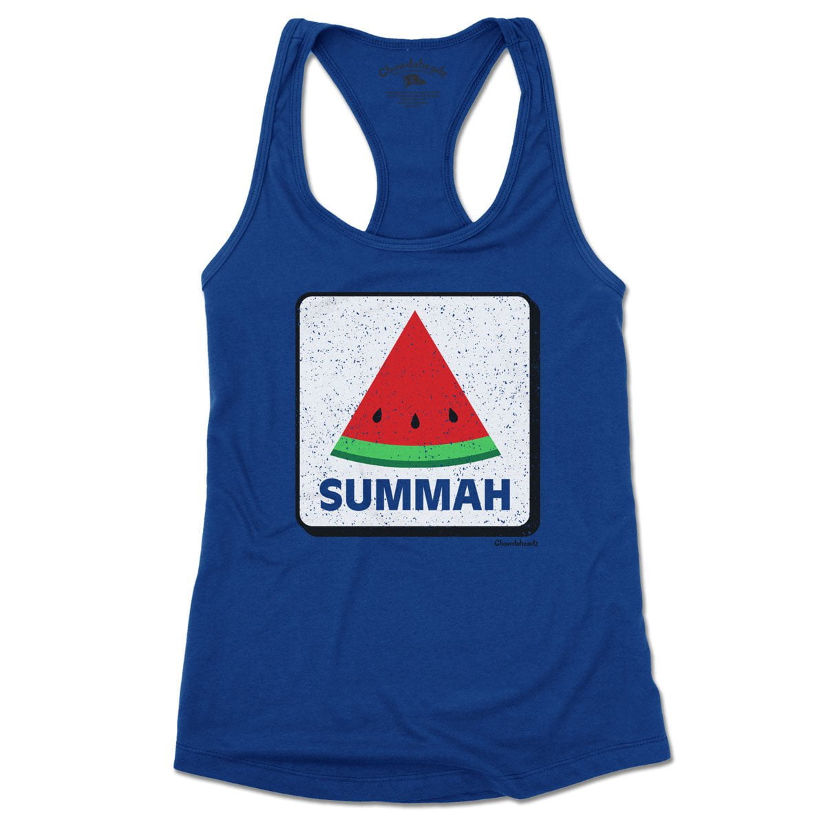Watermelon Summah Sign Ladies Tank Top