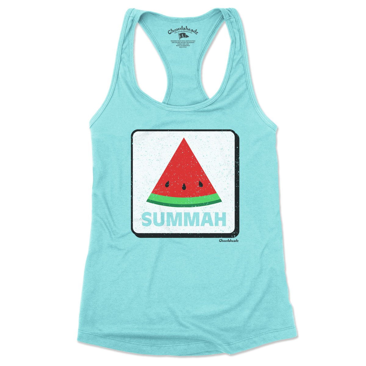 Watermelon Summah Sign Ladies Tank Top