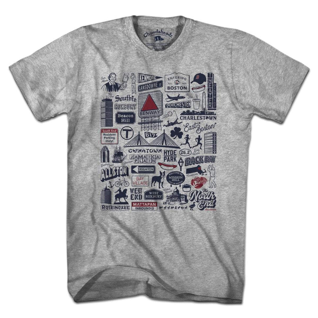 Boston Tourist Attraction T-Shirt product image 1