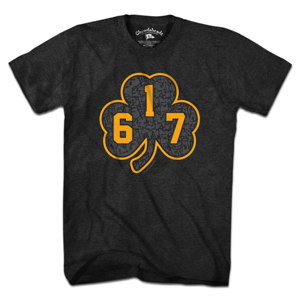 617 Black & Gold Street Shamrock T-Shirt product image 1
