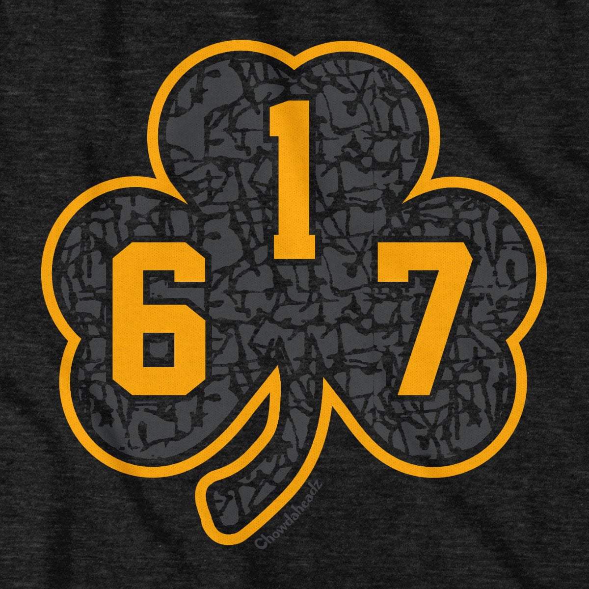 617 Black & Gold Street Shamrock T-Shirt product image 2