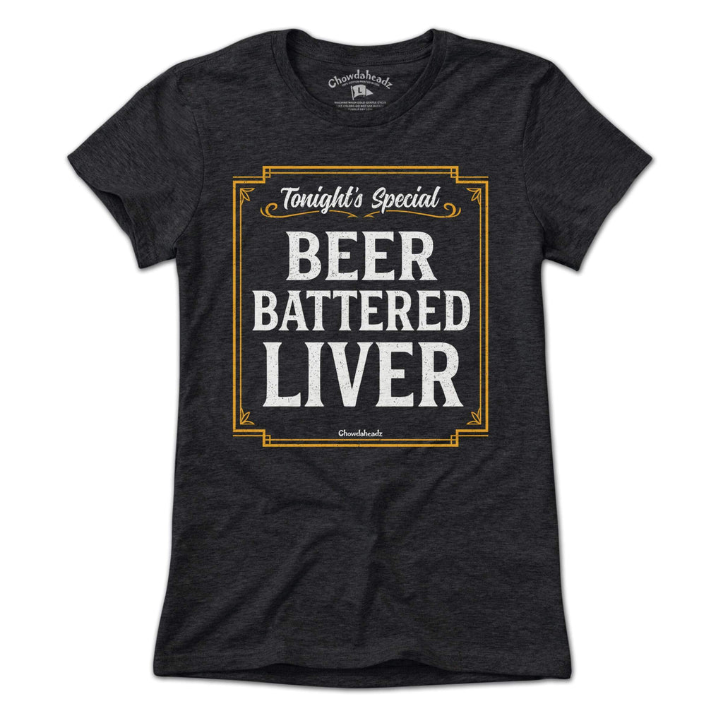 Beer Battered Liver T-Shirt product image 7