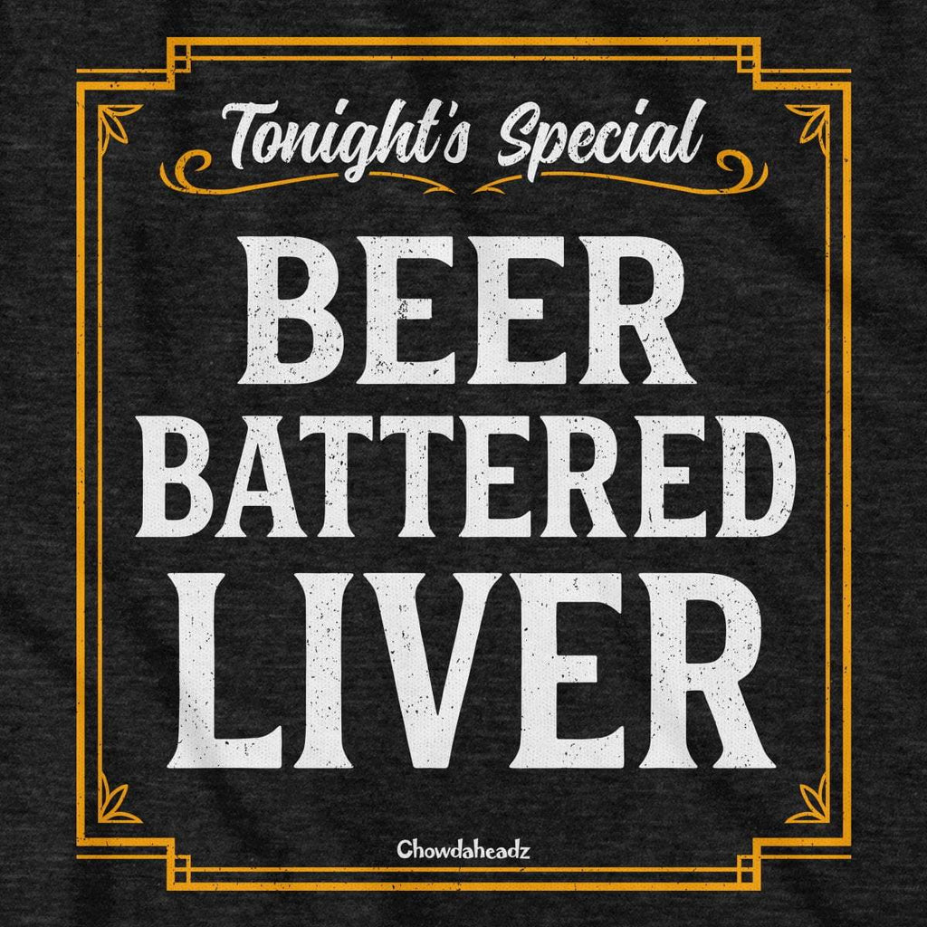 Beer Battered Liver T-Shirt product image 5