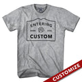 Entering "Custom" City or Town Sign T-Shirt product image 1