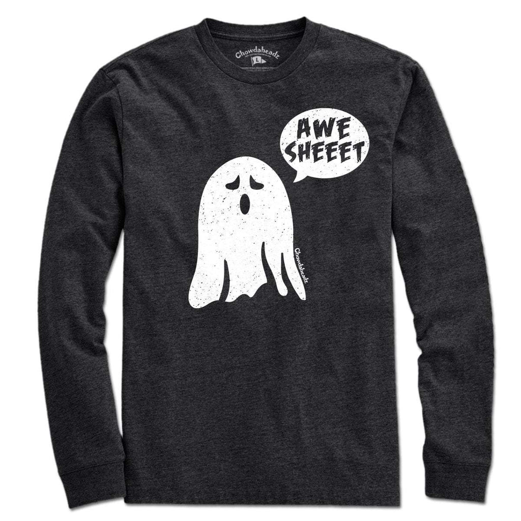 Awe Sheeet Halloween Costume Ghost T-Shirt product image 3