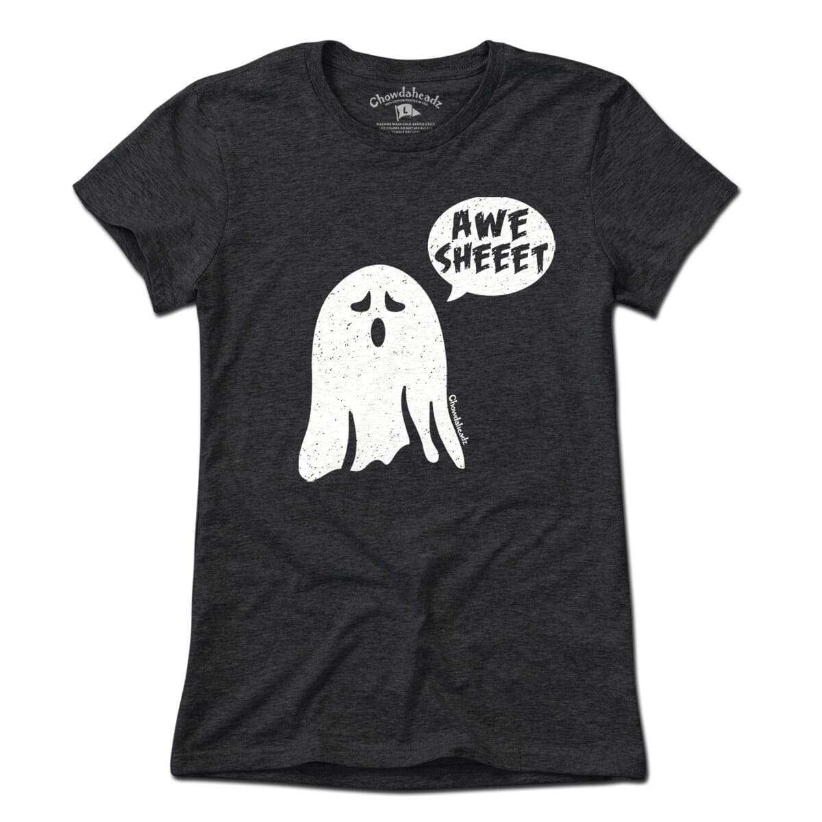 Awe Sheeet Halloween Costume Ghost T-Shirt product image 4