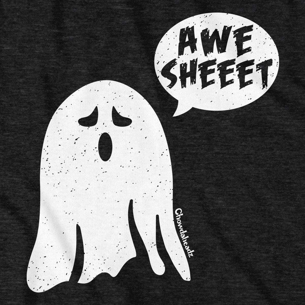 Awe Sheeet Halloween Costume Ghost T-Shirt product image 2