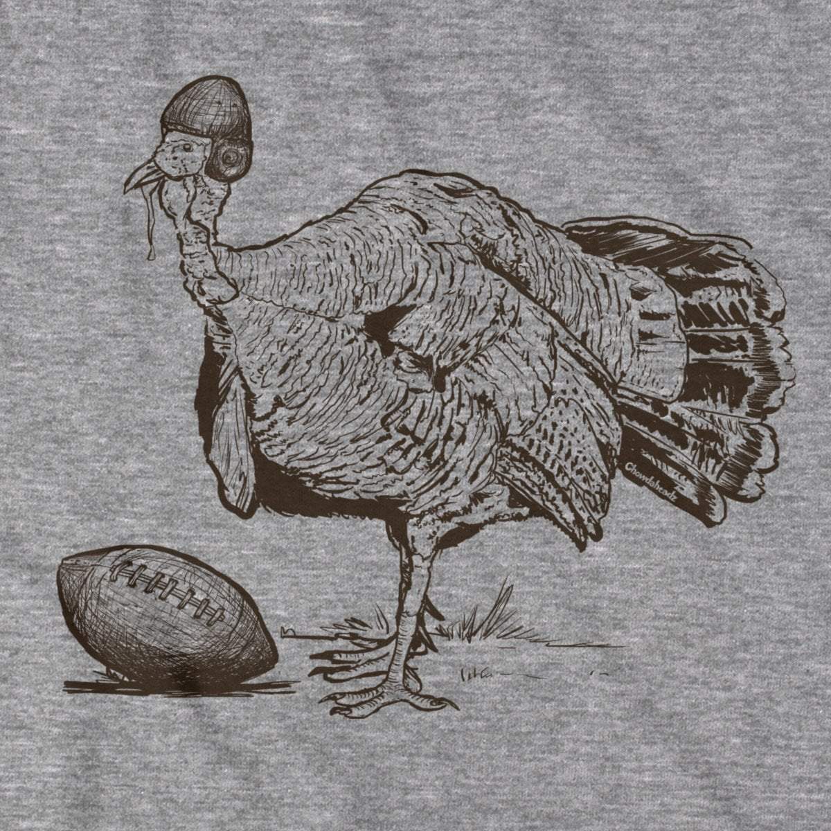 Turkey Football T-Shirt product image 2