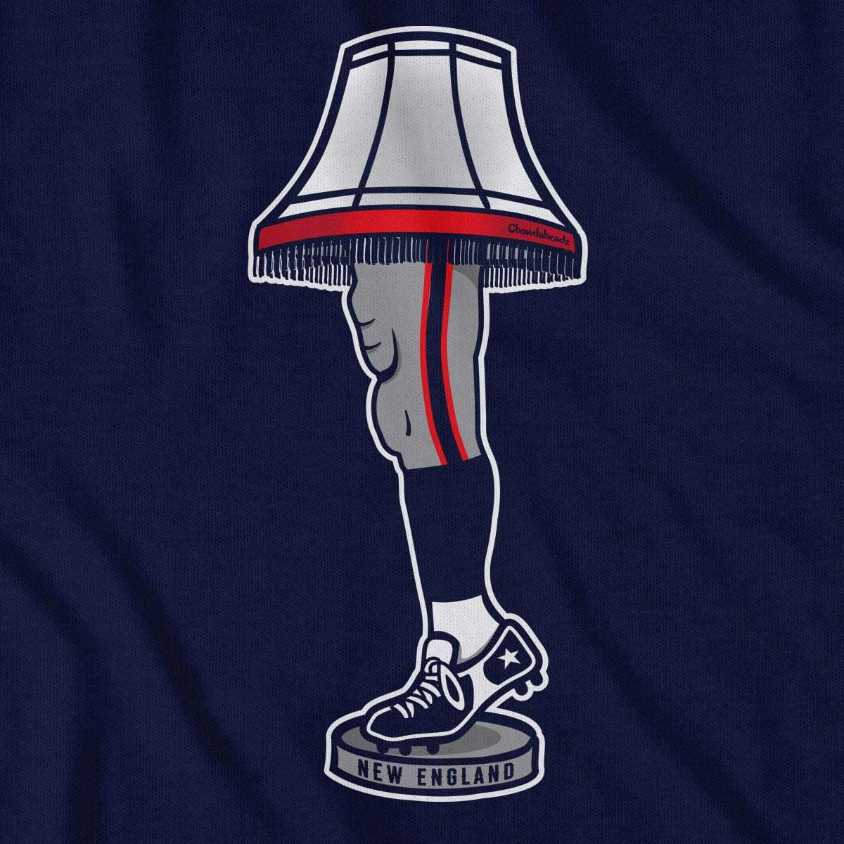New England Holiday Leg Lamp T-Shirt product image 2