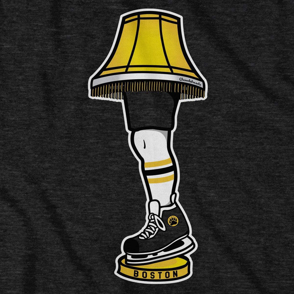 Boston Hockey Holiday Leg Lamp T-Shirt product image 2