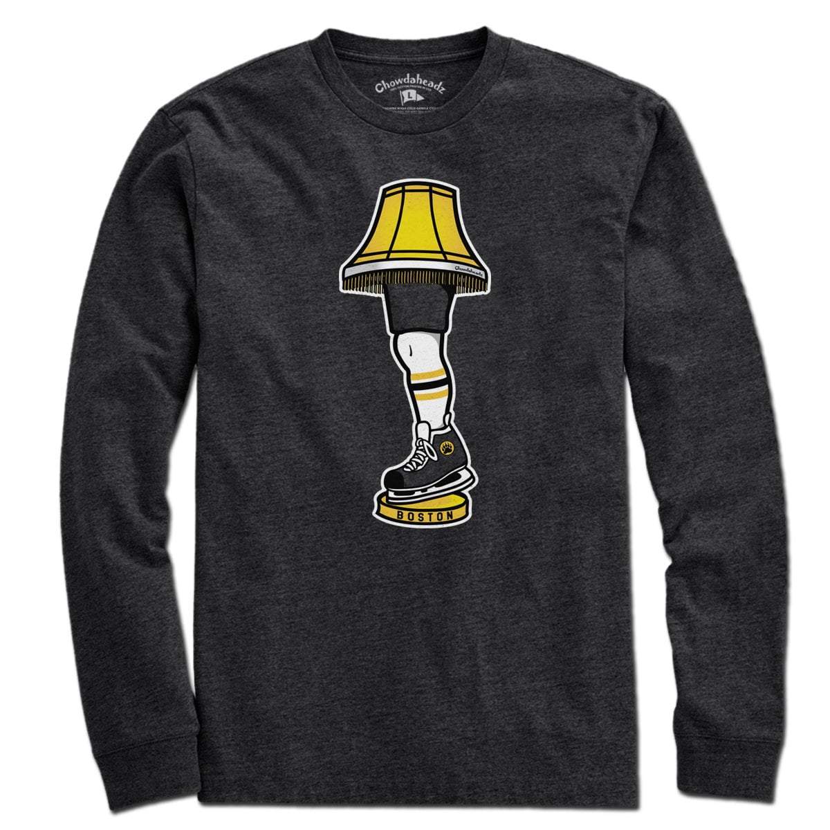 Boston Hockey Holiday Leg Lamp T-Shirt product image 4