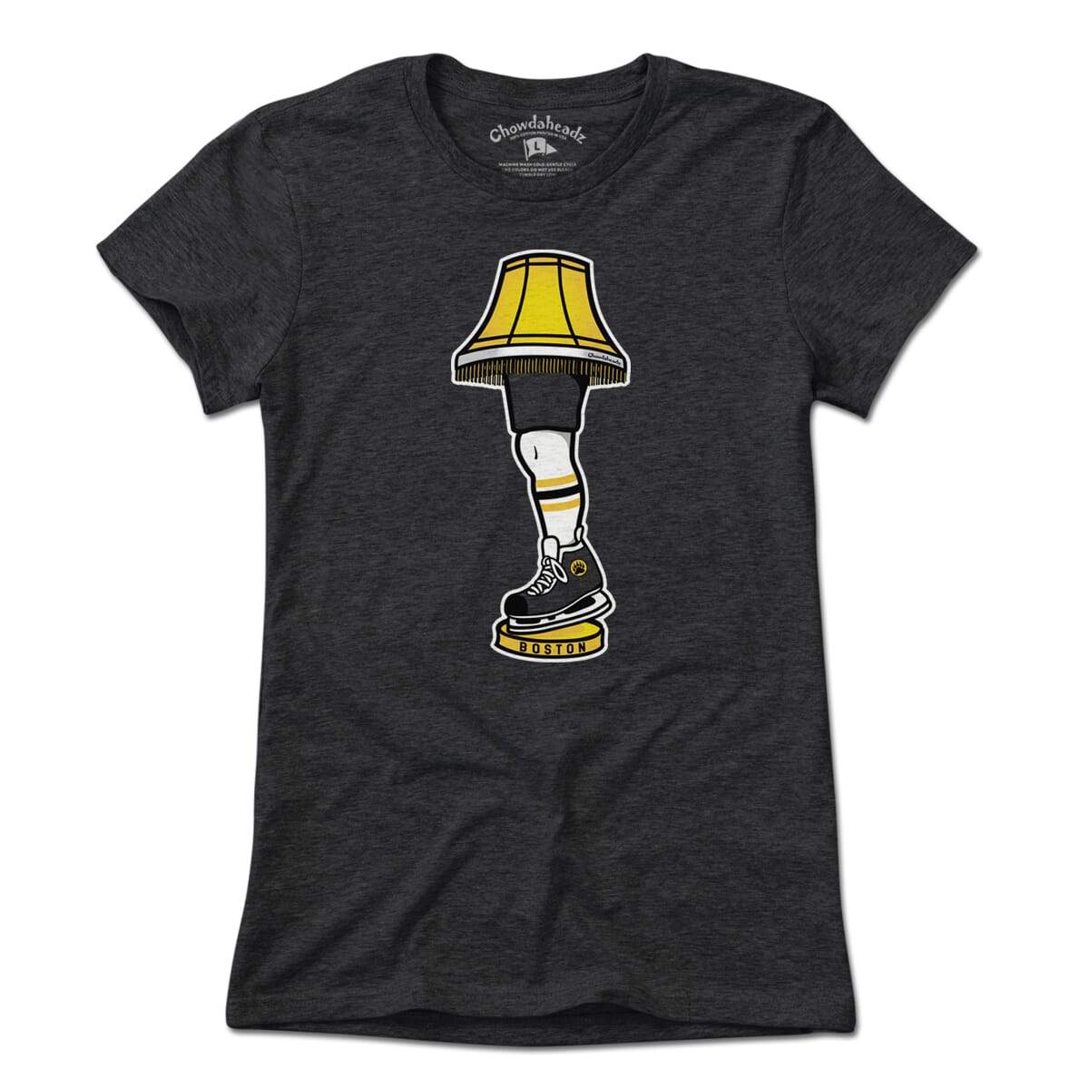 Boston Hockey Holiday Leg Lamp T-Shirt product image 3