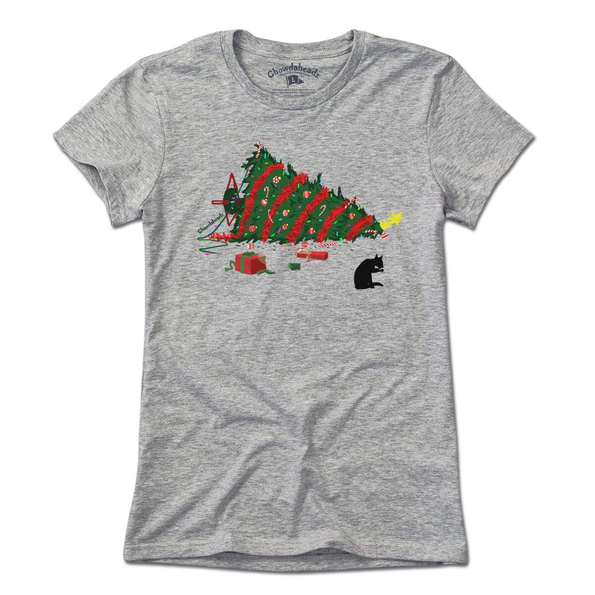 Christmas CATastrophe T-Shirt product image 4