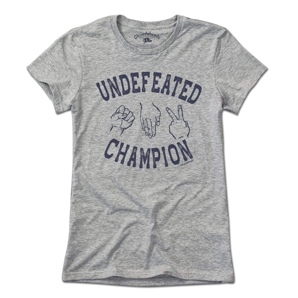 Undefeated Rock Paper Scissors Champion T-Shirt product image 4