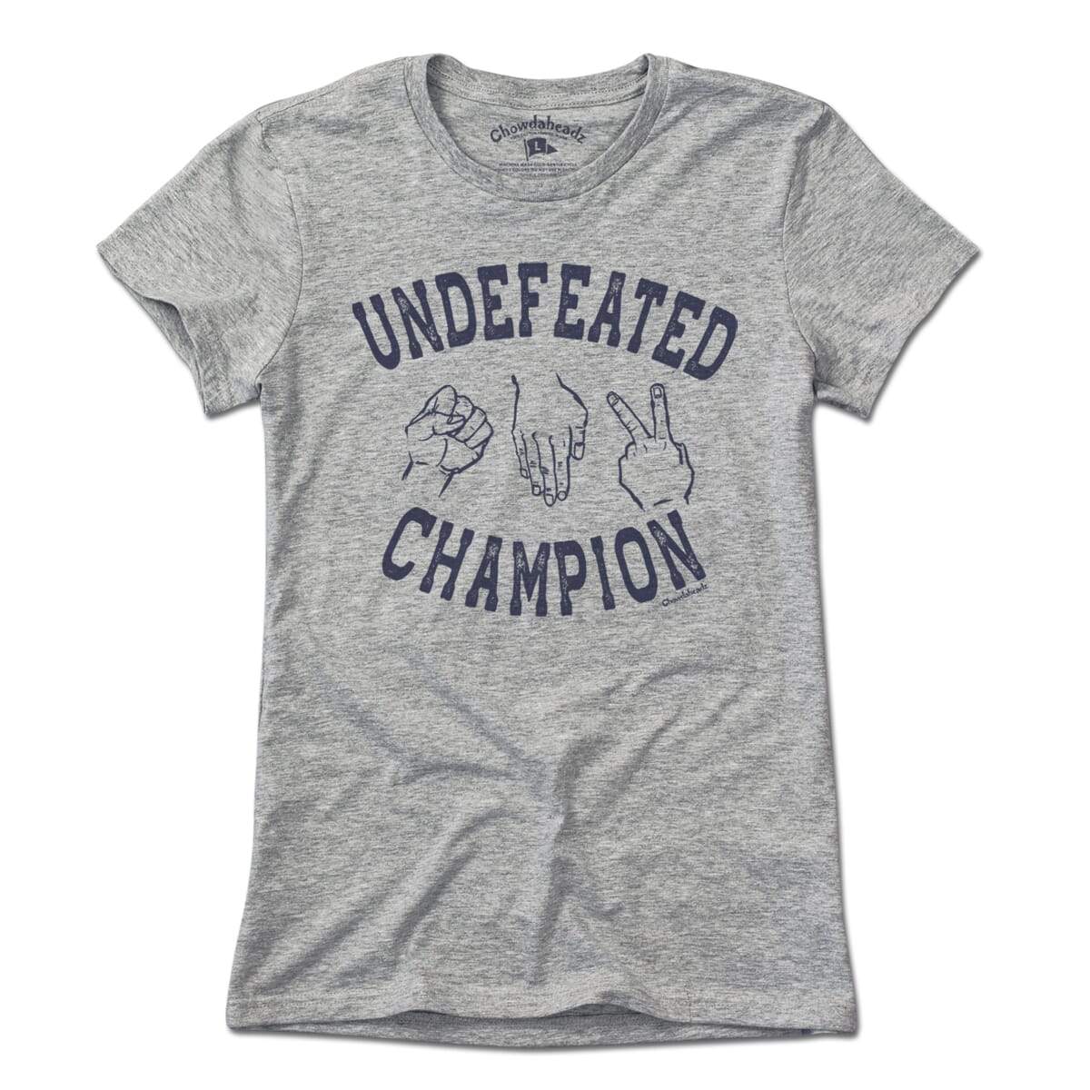 Undefeated Rock Paper Scissors Champion T-Shirt product image 4